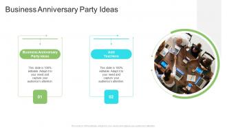 Business Anniversary Party Ideas In Powerpoint And Google Slides Cpb