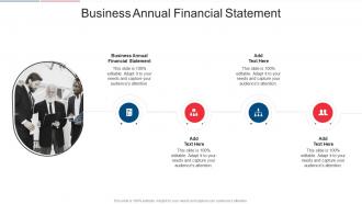 Business Annual Financial Statement In Powerpoint And Google Slides Cpb