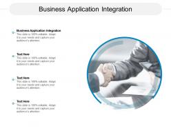 Business application integration ppt powerpoint presentation ideas files cpb