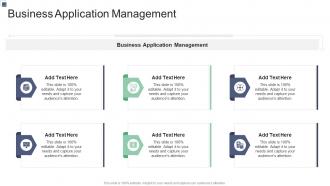 Business Application Management In Powerpoint And Google Slides Cpb