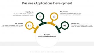 Business Applications Development In Powerpoint And Google Slides Cpb