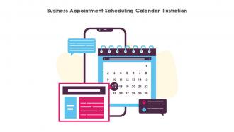 Business Appointment Scheduling Calendar Illustration