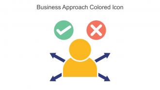Business Approach Colored Icon In Powerpoint Pptx Png And Editable Eps Format
