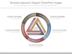 Business approach diagram powerpoint images