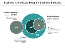 Business architecture blueprint business solutions business efficacy visualization data cpb