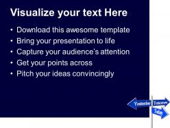 Business architecture presentations future signpost metaphor sales ppt slides powerpoint