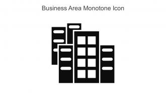 Business Area Monotone Icon In Powerpoint Pptx Png And Editable Eps Format