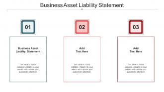 Business Asset Liability Statement Ppt Powerpoint Presentation Portfolio Cpb