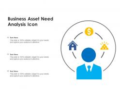 Business Asset Need Analysis Icon