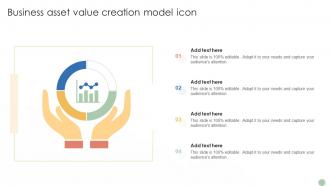 Business Asset Value Creation Model Icon