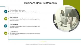 Business Bank Statements In Powerpoint And Google Slides Cpb