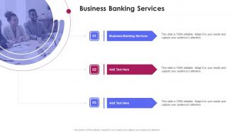 Business Banking Services In Powerpoint And Google Slides Cpb