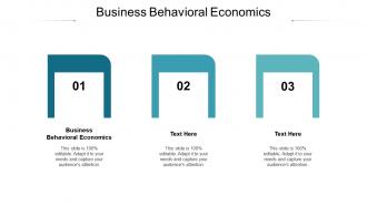 Business behavioral economics ppt powerpoint presentation layouts portrait cpb