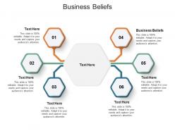 Business beliefs ppt powerpoint presentation model rules cpb