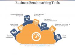 Business benchmarking tools ppt diagrams