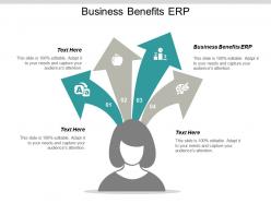 Business benefits erp ppt powerpoint presentation slides graphics template cpb