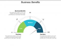 Business benefits ppt powerpoint presentation ideas slideshow cpb