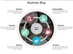 Business blog ppt powerpoint presentation gallery deck cpb