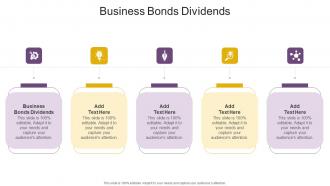 Business Bonds Dividends In Powerpoint And Google Slides Cpb