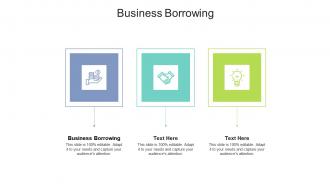 Business borrowing ppt powerpoint presentation infographics visuals cpb