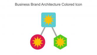 Business Brand Architecture Colored Icon In Powerpoint Pptx Png And Editable Eps Format