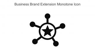 Business Brand Extension Monotone Icon In Powerpoint Pptx Png And Editable Eps Format