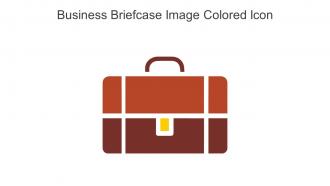Business Briefcase Image Colored Icon In Powerpoint Pptx Png And Editable Eps Format