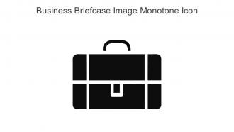 Business Briefcase Image Monotone Icon In Powerpoint Pptx Png And Editable Eps Format