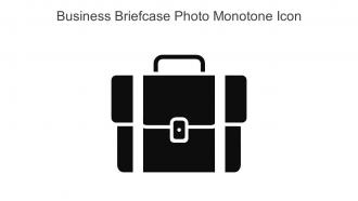 Business Briefcase Photo Monotone Icon In Powerpoint Pptx Png And Editable Eps Format
