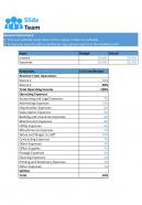 Business Budget Sheets Excel Spreadsheet Worksheet Xlcsv XL Bundle