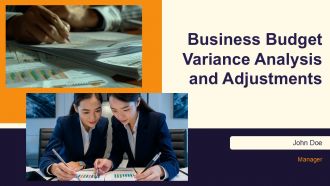 Business Budget Variance Analysis And Adjustments PPT Summary AT