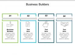 Business builders ppt powerpoint presentation pictures slide download cpb