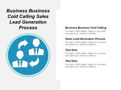 Business business cold calling sales lead generation process cpb