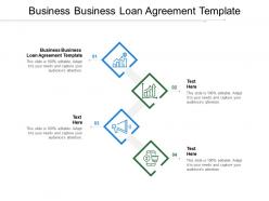 Business business loan agreement template ppt powerpoint presentation gallery example topics cpb