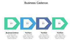 Business cadence ppt powerpoint presentation summary ideas cpb