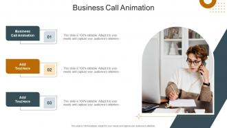 Business Call Animation In Powerpoint And Google Slides Cpb