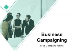Business campaigning powerpoint presentation slides