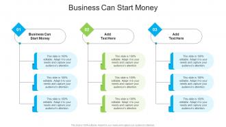 Business Can Start Money In Powerpoint And Google Slides Cpb