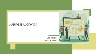 Business Canvas Overview PPT Information AT