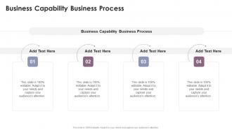 Business Capability Business Process In Powerpoint And Google Slides Cpb