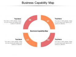 Business capability map ppt powerpoint presentation infographic template example cpb