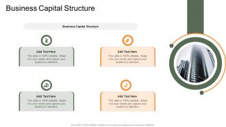 Business Capital Structure In Powerpoint And Google Slides Cpb