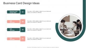Business Card Design Ideas In Powerpoint And Google Slides Cpb