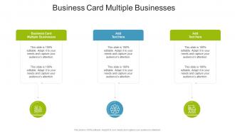 Business Card Multiple Businesses In Powerpoint And Google Slides Cpb