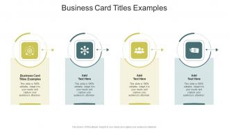 Business Card Titles Examples In Powerpoint And Google Slides Cpb