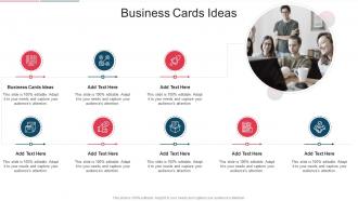 Business Cards Ideas In Powerpoint And Google Slides Cpb