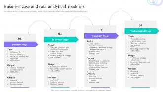Business Case And Data Analytical Roadmap Data Anaysis And Processing Toolkit
