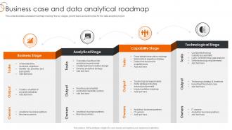 Business Case And Data Analytical Roadmap Process Of Transforming Data Toolkit