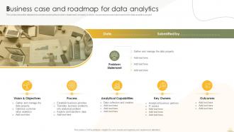 Business Case And Roadmap For Data Analytics Business Analytics Transformation Toolkit