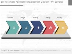 Business case application development diagram ppt samples